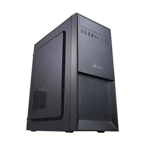 Golden Field Q25B ATX Mid Tower Black Casing with Standard PSU