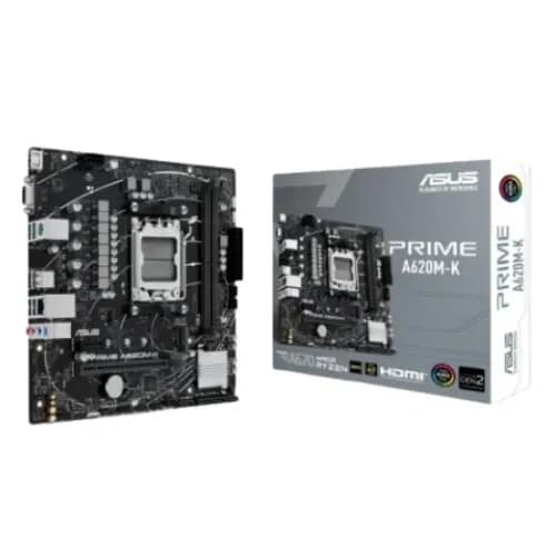 Asus PRIME A620M-K AM5 DDR5 micro-ATX Motherboard