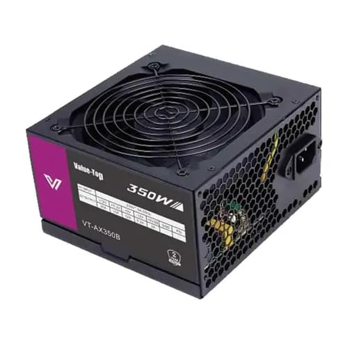 Value-Top VT-AX350B Real 350W ATX Non-Modular Black Power Supply