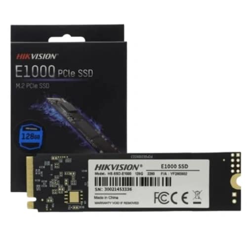 Hikvision E1000 128GB M.2 2280 PCIe NVMe SSD