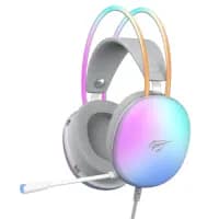 Havit Gamenote H2037d Wired RGB Gaming Headphone (White)