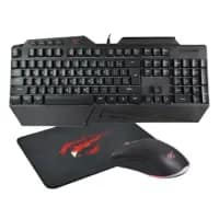 Havit KB889CM Rainbow Wired Black Gaming Bangla Keyboard, Mouse & Mouse Pad Combo