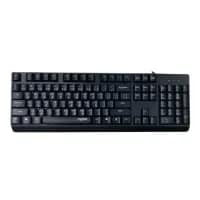 Rapoo NK1900 USB Wired Black Keyboard with Bangla