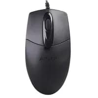 A4TECH OP-720 1200-DPI USB Wired Black Mouse