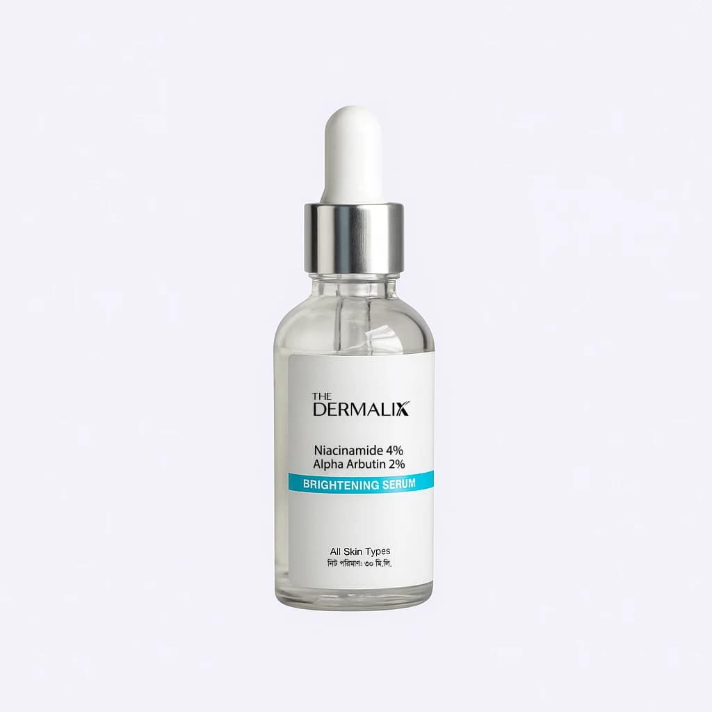 The Dermalix Niacinamide 4% + Alpha Arbutin 2% Brightening Serum (30.0ml)