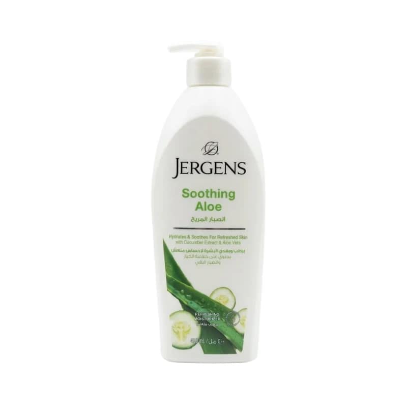 Jergens Soothing Aloe Refreshing Moisturizer (400ml)