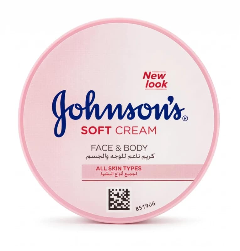 Johnson's Soft Cream for Face & Body (200ml)
