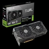 ASUS Dual GeForce RTX 4070 SUPER OC Edition 12GB GDDR6X Graphics Card
