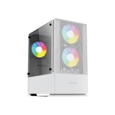 Value Top VT-B701-W Mini Tower White Gaming Case