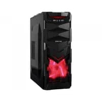 Value-Top VT-76-R/VT-K76-R ATX Mid Tower Black Red LED Fan Gaming Casing with Standard PSU