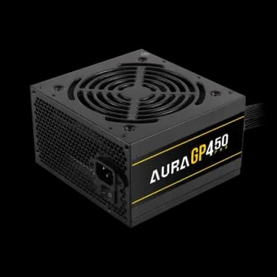 Gamdias AURA GP450 PRO 450W 80 Plus White Certified ATX Power Supply Black