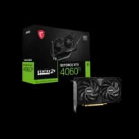 MSI GeForce RTX 4060 Ti 8G VENTUS 2X BLACK E1 OC 8GB GDDR6 Graphics Card