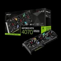 PNY GeForce RTX 4070 SUPER 12GB XLR8 Gaming VERTO EPIC-X RGB Triple Fan GDDR6X Graphics Card