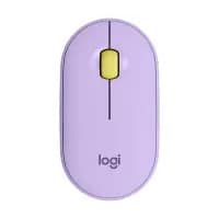 Logitech M350 Pebble Bluetooth and Wireless Mouse (Lemonade)