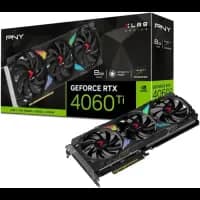 PNY GeForce RTX 4060 Ti 8GB XLR8 Gaming VERTO EPIC-X RGB Triple Fan GDDR6 Graphics Card