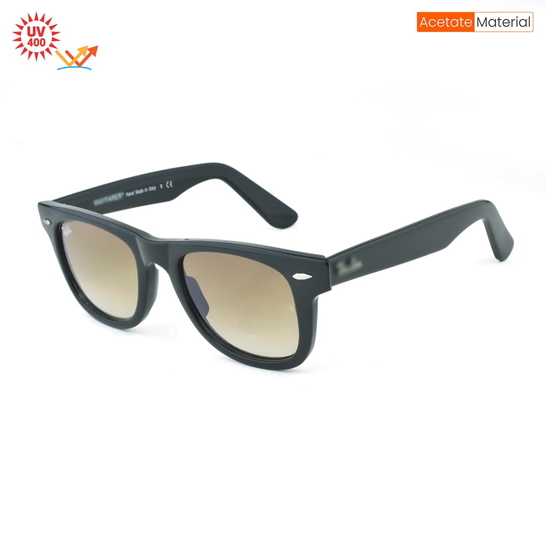 Stylish Wayfarer Black Brown 901/51 3N Sunglasses