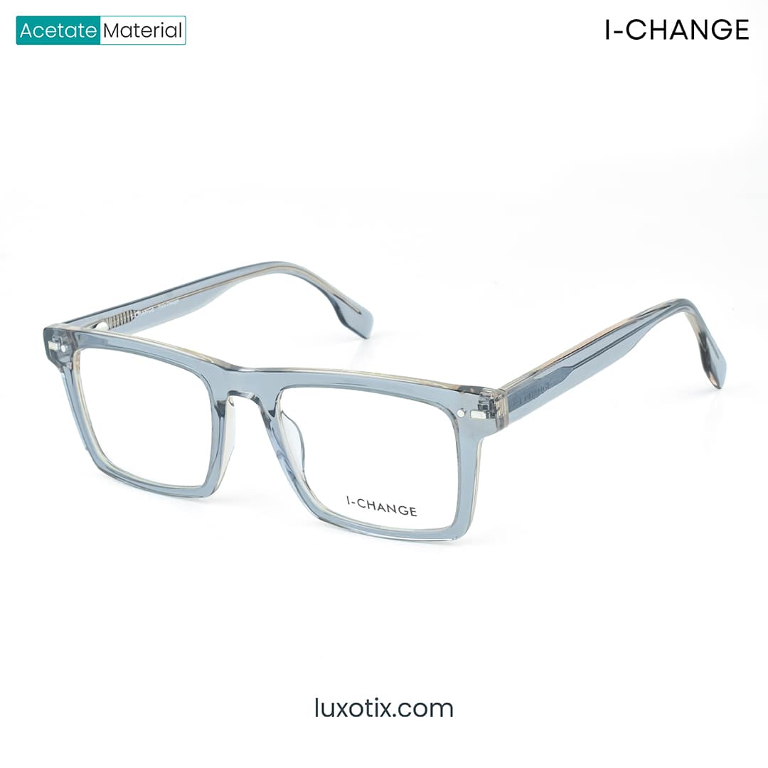 I-Change Transparent Sky Blue Eyeglasses Y2428 C082