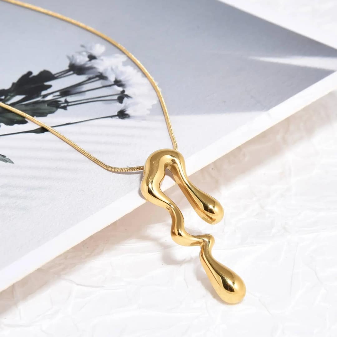 Meltwave Pendant Necklace