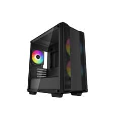 DEEPCOOL CC360 BK ARGB Black Micro-ATX Casing