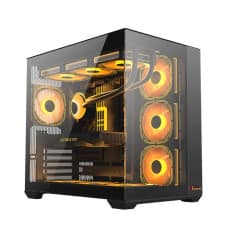 PC Power ICEBERG STEALTH PP-GS605 BK Gaming Case