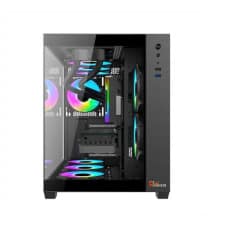 PC Power PG-H600 Iceland BK 6 X ARGB FAN Atx Gaming Casing