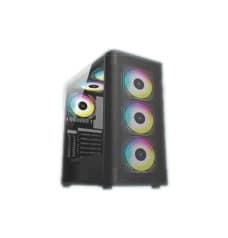 PC Power PP-GS2410 DX Mesh Mid Tower ATX Gaming Casing Black