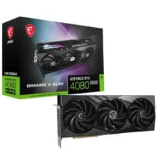 MSI GeForce RTX 4080 SUPER 16GB GAMING X SLIM GDDR6X Graphics Card