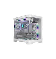 1STPLAYER UV5 White M-ATX Mid Tower Gaming Casing