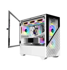 1STPLAYER D7 ATX Gaming Casing White
