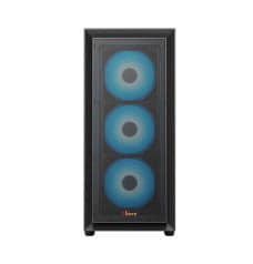 PC Power Crystal Mesh V3 Mid Tower Black E-ATX Gaming Desktop Casing #PP-GS2404V3 MESH BK