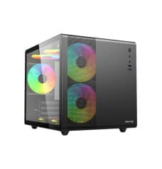 Value Top V300 Compact Gaming Mini Tower Micro ATX Black Casing