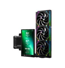 Thermalright Dynamic Vision 360 ARGB CPU Cooler with Display BLACK