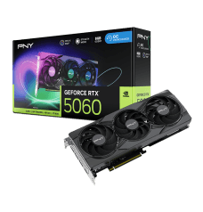 PNY GeForce RTX 5060 8GB OC Triple Fan GDDR7 Graphics Card