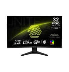 MSI MAG 32CQ6F Ultra-Fast 31.5-inch WQHD 180Hz Gaming Monitor