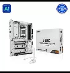 ASUS B850 MAX GAMING WIFI W AM5 DDR5 WiFi 6E PCIe 5 ATX Motherboard