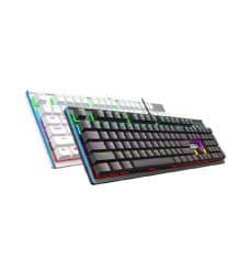 Mumre Wrangler K100 Blue Switch Rainbow RGB Mechanical Keyboard