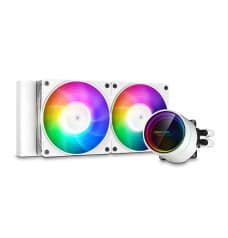 DEEPCOOL CASTLE 240EX A-RGB WH 240mm All In One Liquid CPU Cooler