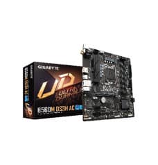 Gigabyte B560M DS3H AC Intel 10th and 11th Gen Micro ATX Motherboard