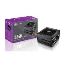 Cooler Master MWE 550 550W Full Modular 80+ Gold Certified Compact Power Supply