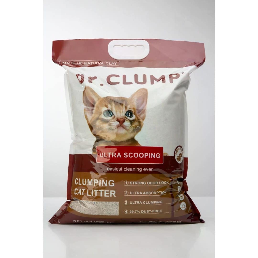 Dr. Clump Clumping Cat Litter Coffee 10ltr