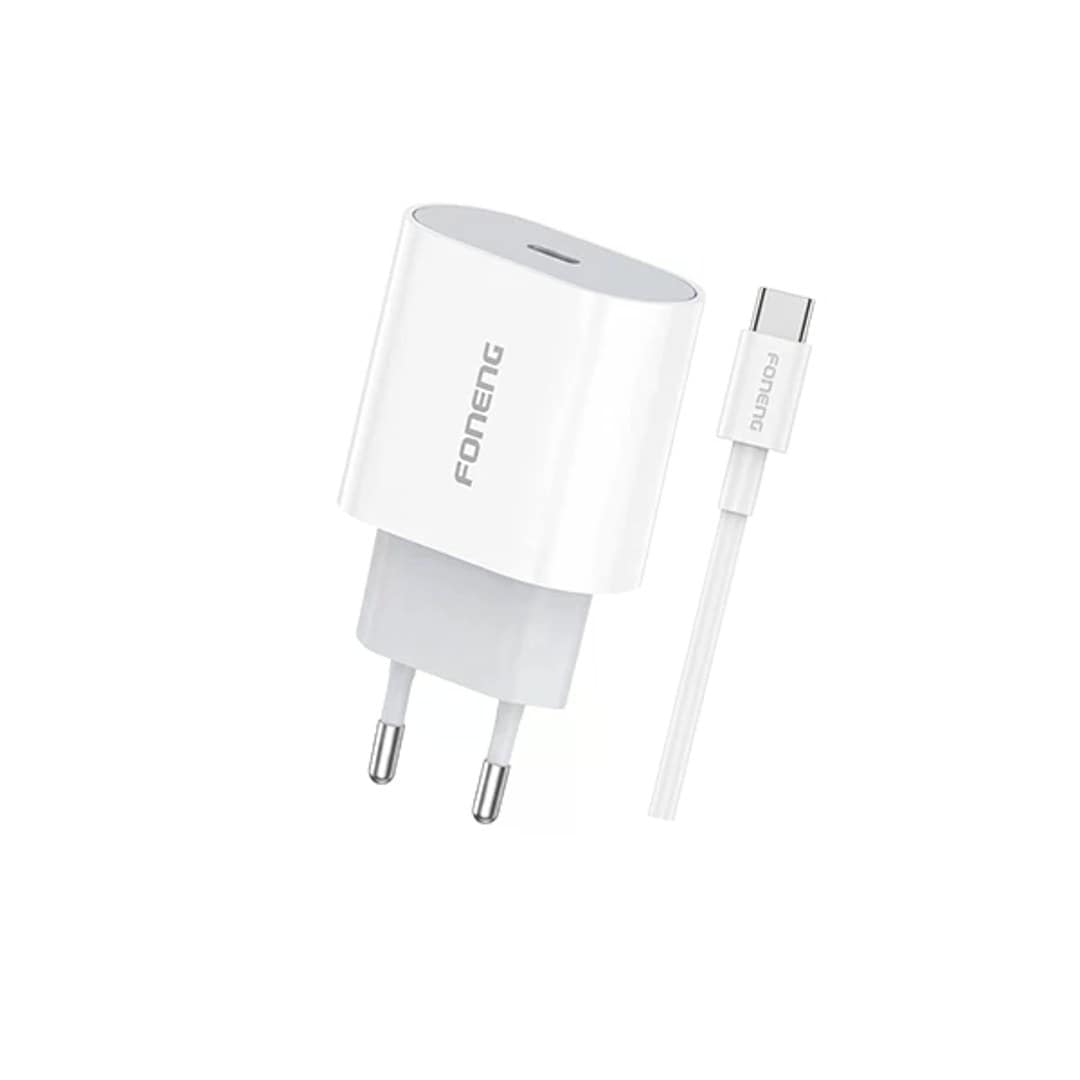 Foneng 20W GaN Charger With Type-C Cable (EU77)