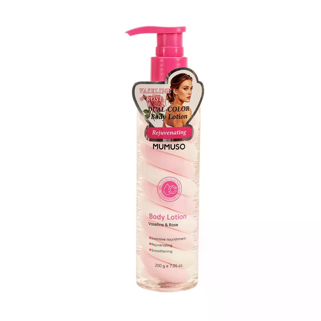 MUMUSO Vaseline & Rose Rejuvenating Body Lotion
