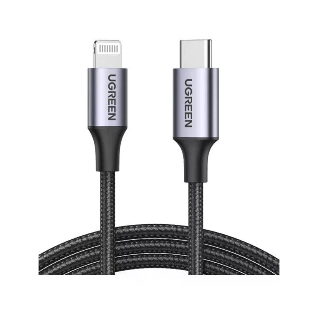 UGREEN USB-C to Lightning M/M Cable Aluminum Shell Braided 1m