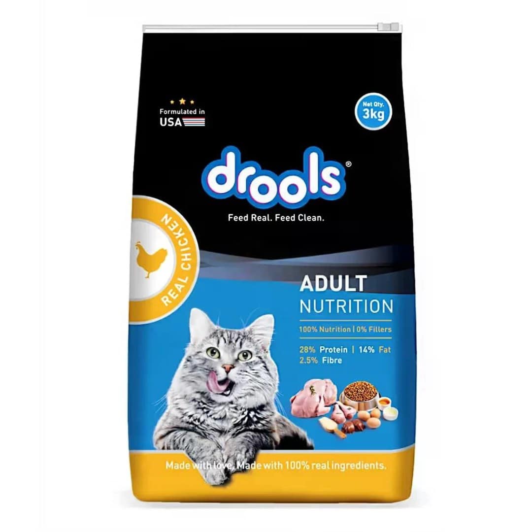Drools Adult Chicken Cat Food 3kg