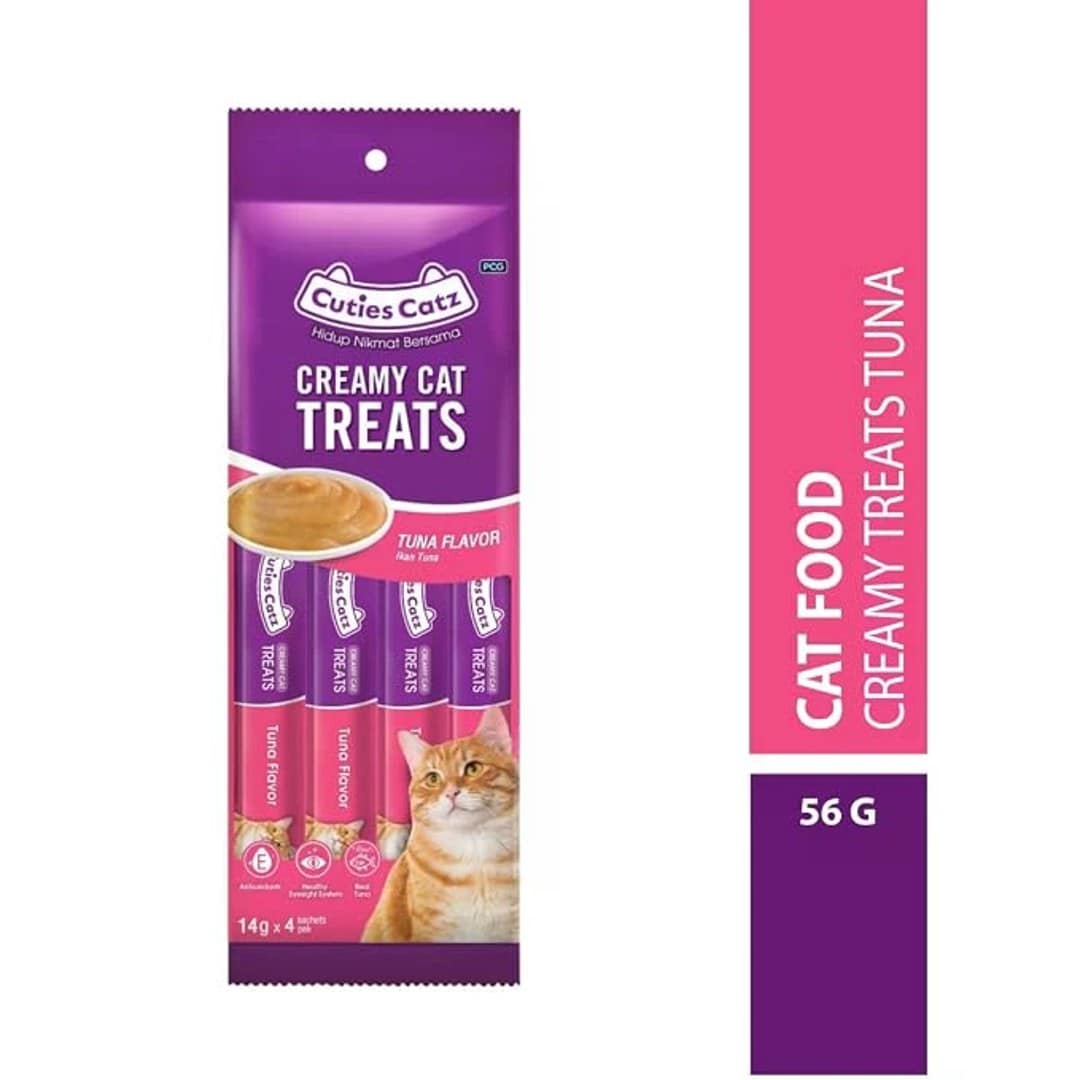 Cuties Catz Treats Tuna Flavor 56gm