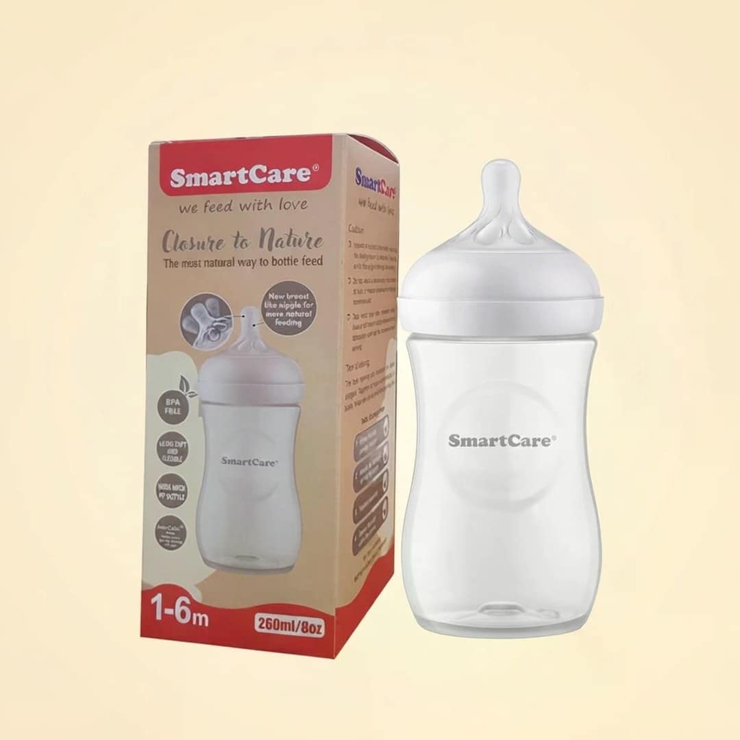 Smart Care Wide Neck PP Baby Feeder - 260 ML