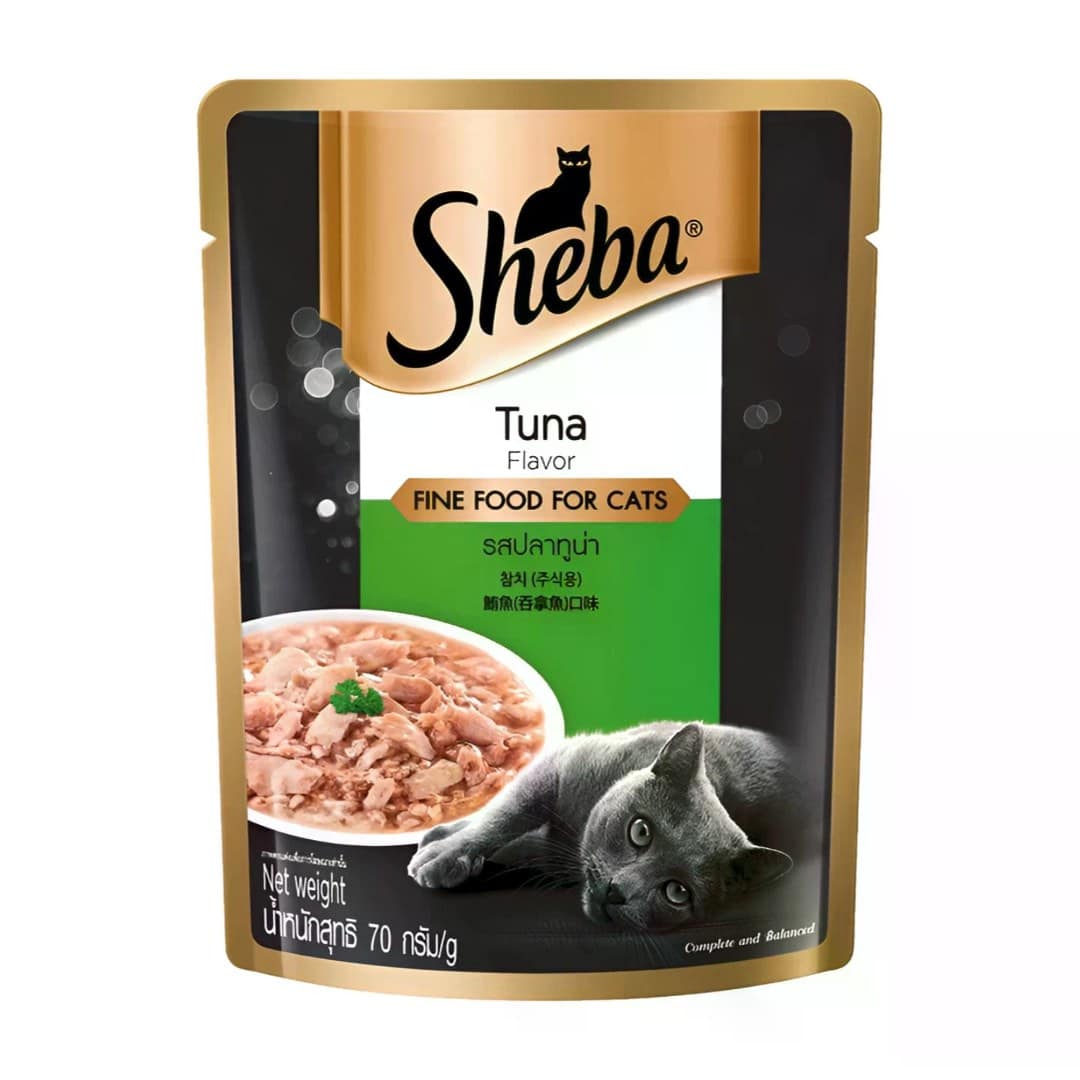 Sheba Tuna Flavor Cat Food 70gm