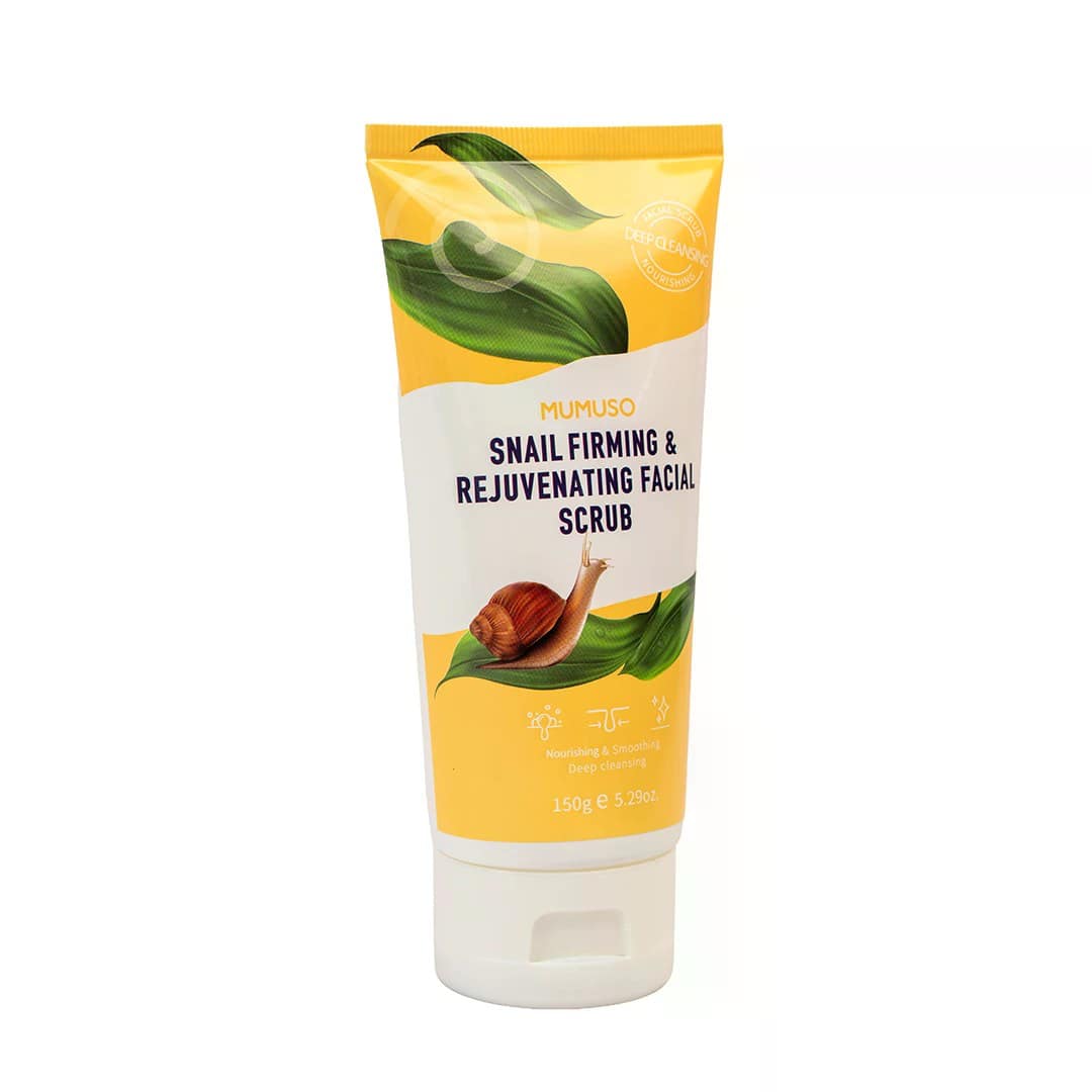 MUMUSO Snail Firming & Rejuvenating Facial Scrub