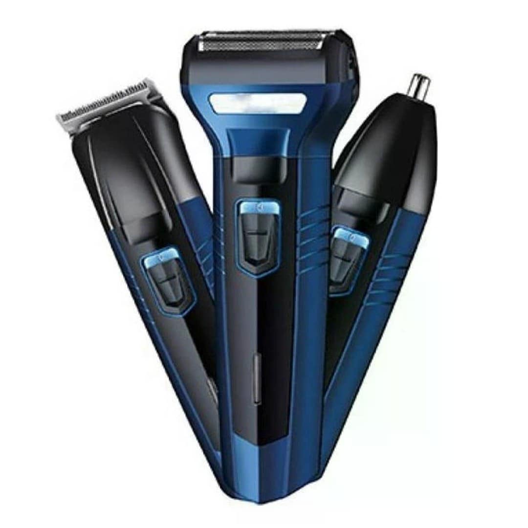 Kemei KM-6330 3-In-1 Hair & Beard Trimmer
