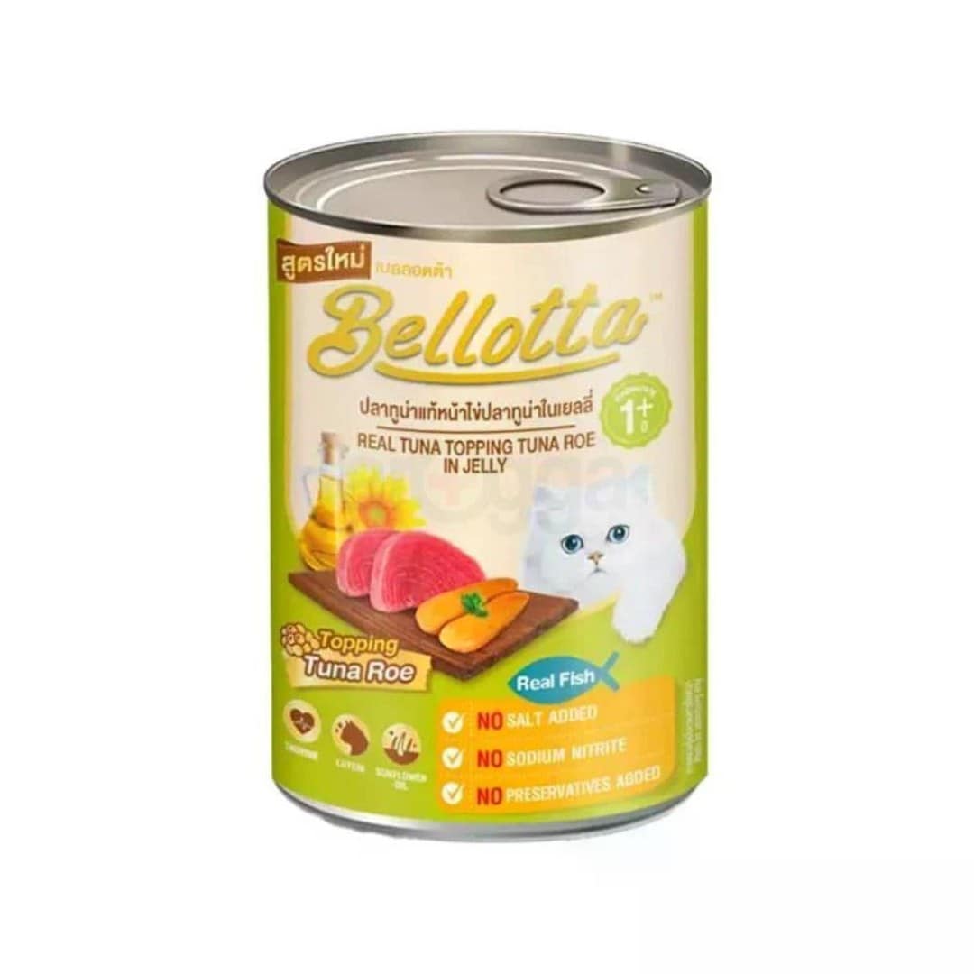 Bellotta Real Tuna Topping Tuna Roe in Jelly 400gm